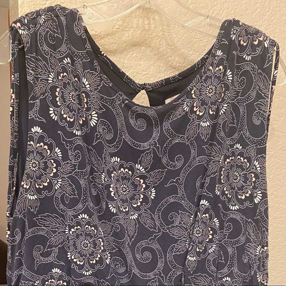 LOFT, XL, blue dress